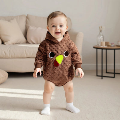 TURKEY Hooded Romper