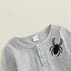 SPIDER Gray Ribbed Outfit
