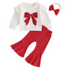 RED BOW Bellbottom Outfit