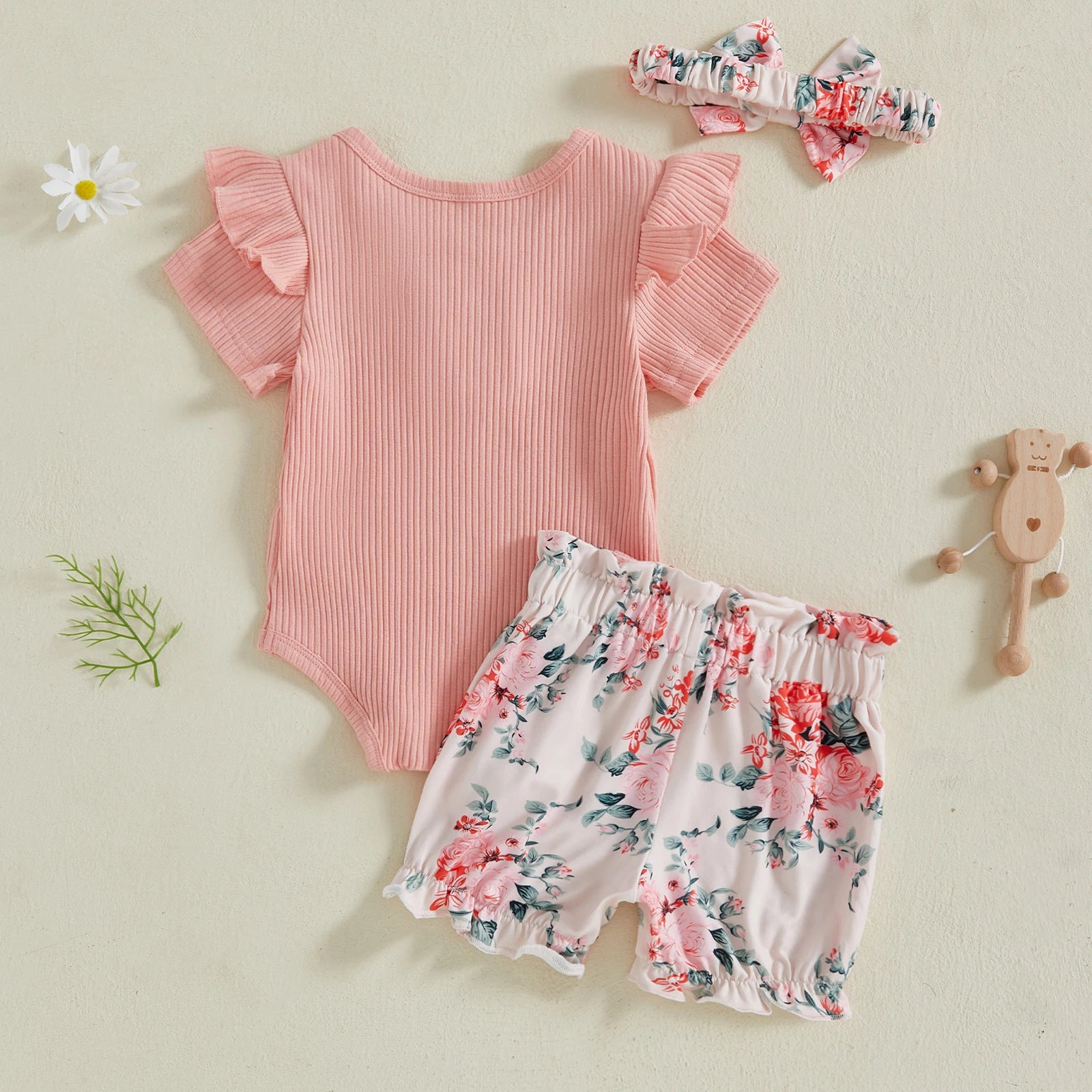 HIGHLAND CALF Bowtie Ruffle Outfit