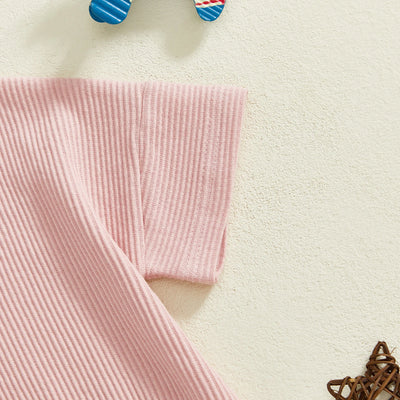 PAULINE Ribbed Onesie