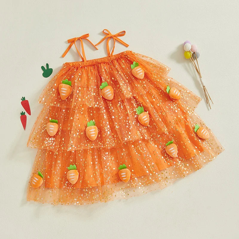CARROTS Layered Tulle Dress