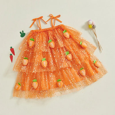 CARROTS Layered Tulle Dress