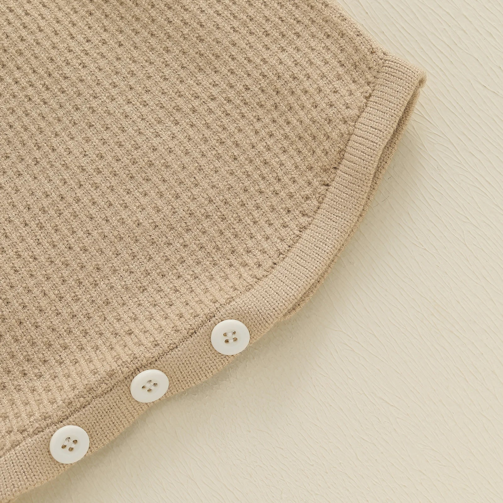 MARCIE Knitted Collar Romper