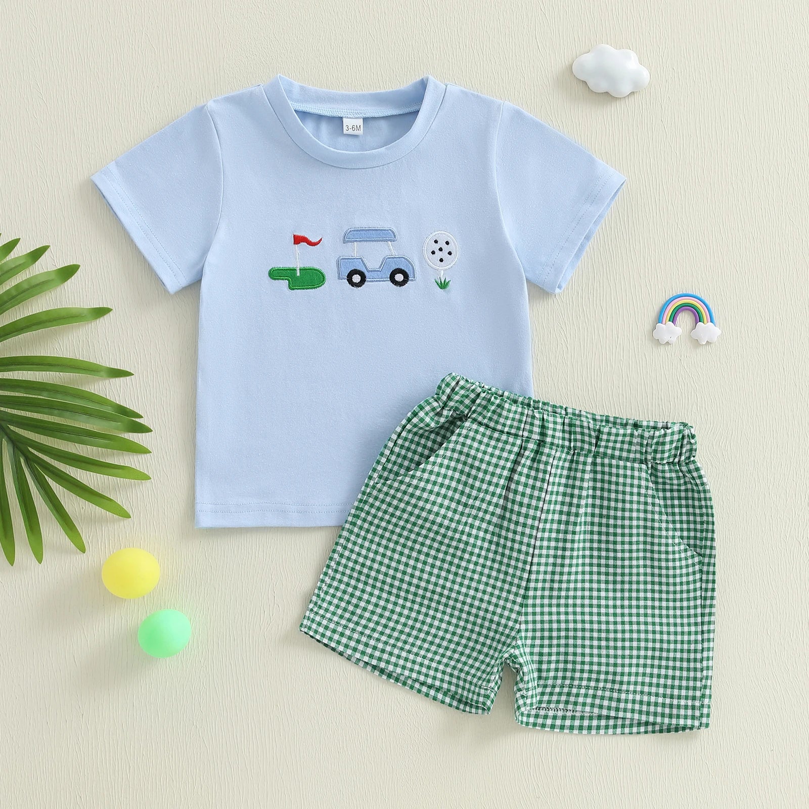 GOLF Checkered Sorts Outfit