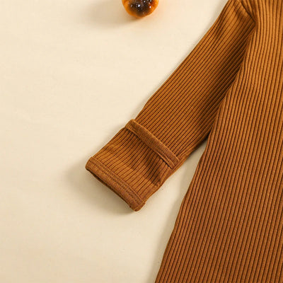 LITTLE TURKEY Ribbed Jumpsuit