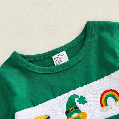 St. PATRICK'S DAY Striped Shorts Outfit