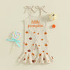 LITTLE PUMPKIN Bellbottom Pull-on Jumpsuit