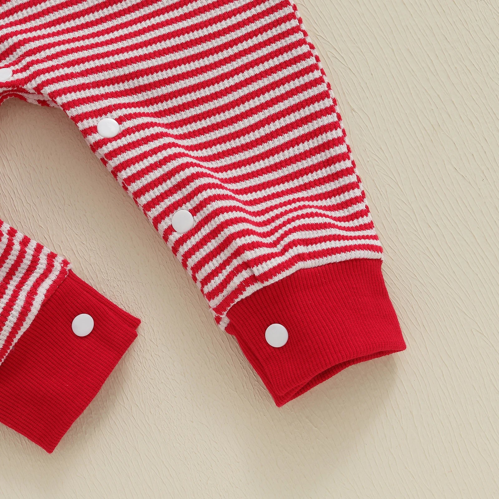 SANTA & RUDOLPH Striped Jumpsuit