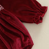 ELLE Velvet Collar Romper