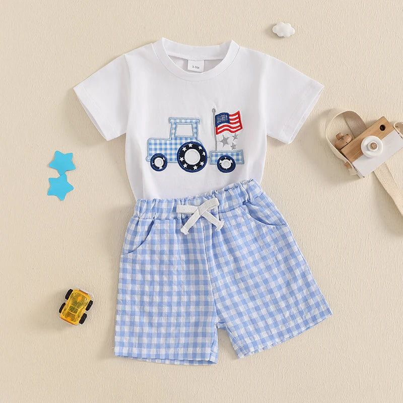 4TH OF JULY TRACTOR Outfit