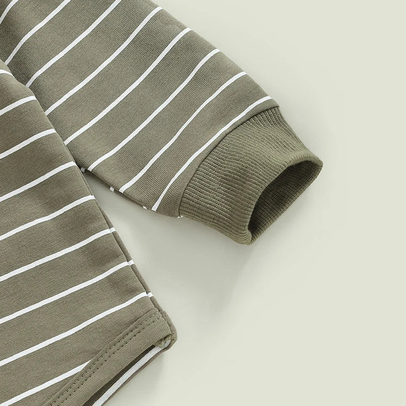 LUKE Striped Pocket Outfit