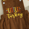 LITTLE TURKEY Corduroy Romper