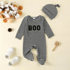 BOO Striped Jumpsuit