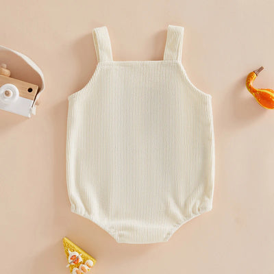 HAPPY GHOST Corduroy Romper