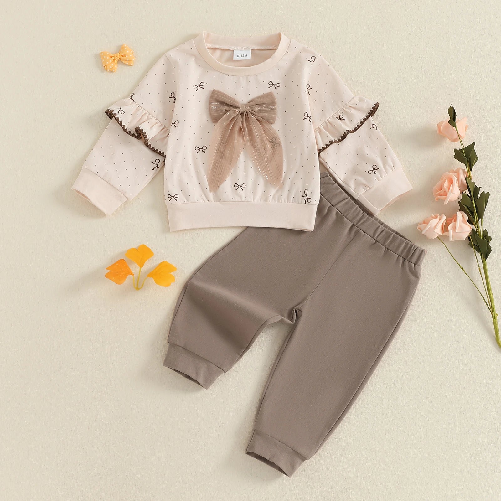 BOWTIES Taupe Outfit