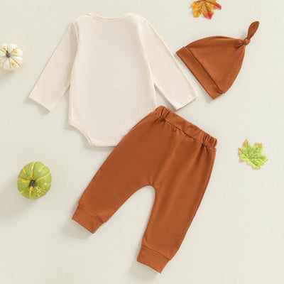 LITTLE TURKEY Joggers Outfit with Beanie