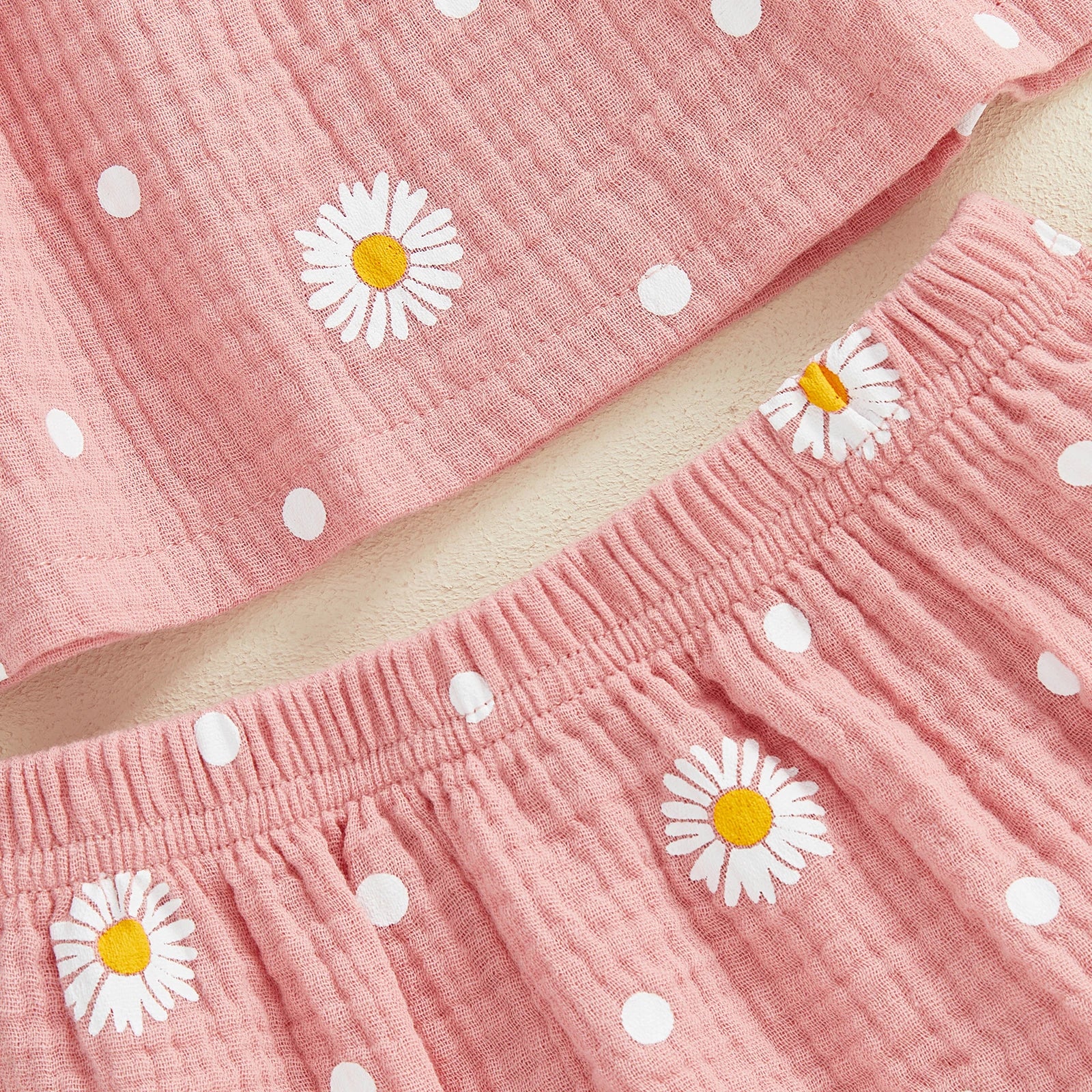 DAISY Smocked Ruffle Outfit