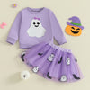 FRIENDLY GHOST Purple Tulle Skirt Outfit