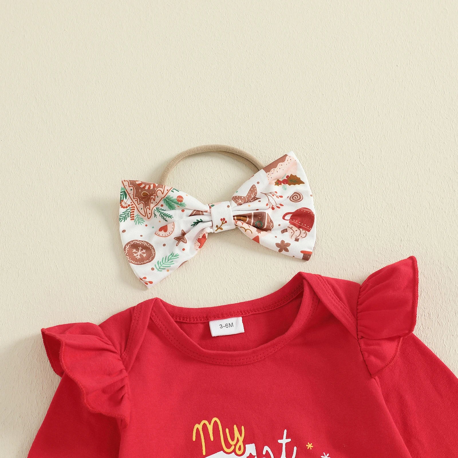 MY 1ST CHRISTMAS Gingerbread Outfit