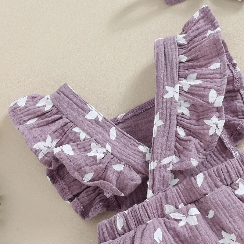 PETALS Ruffle Romper Dress