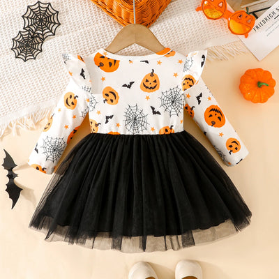 SPOOKY Black Tulle Dress