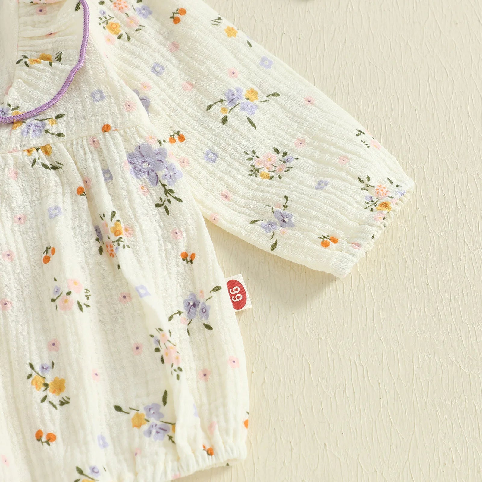 LILAH Floral Ruffle Romper