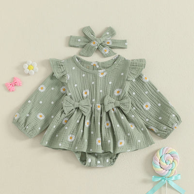DAISIES Muslin Romper Dress
