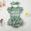 AUNTIE'S BESTIE Daisy Ruffle Outfit