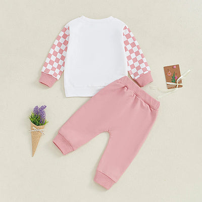 MAMA'S GIRL Checkers Outfit