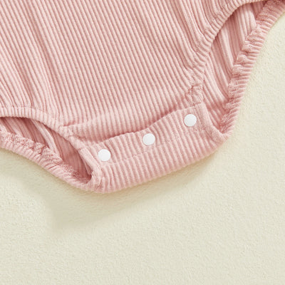 PAULINE Ribbed Onesie