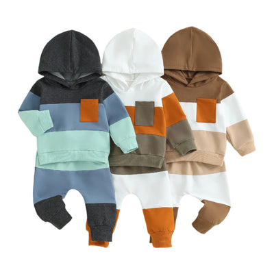 LINUS Colorblock Hoody Outfit