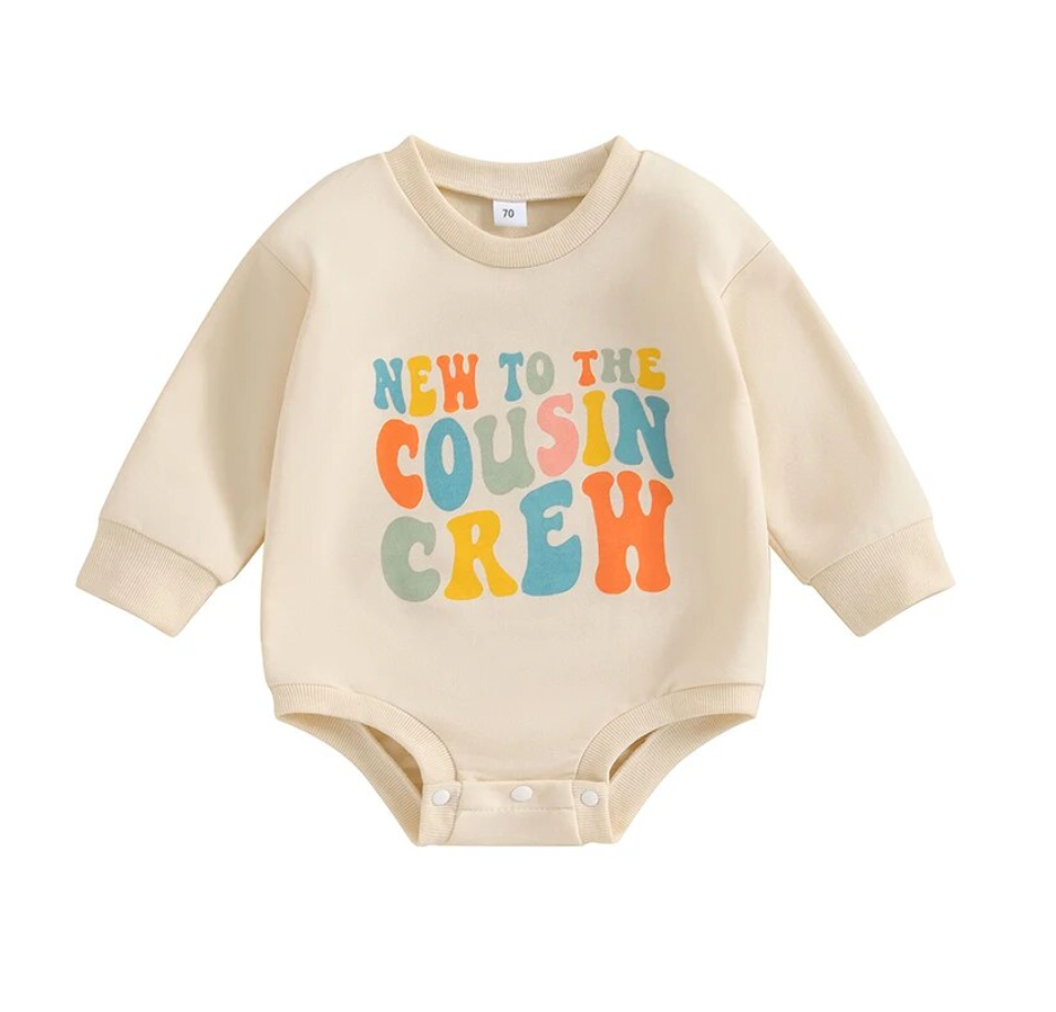NEW TO THE COUSIN CREW Onesie