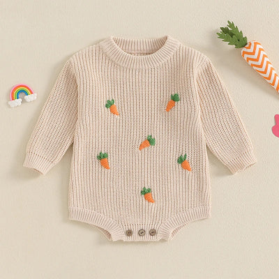 CARROTS Knitted Romper