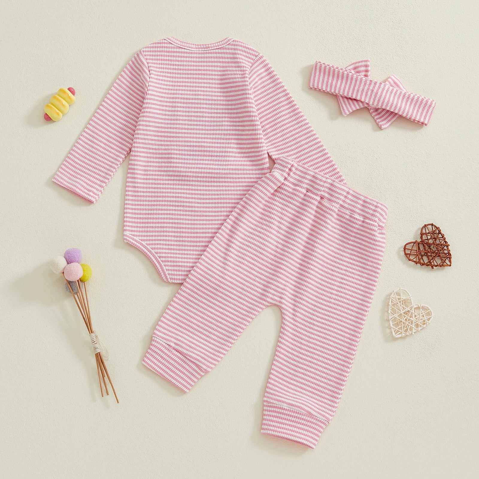 LITTLE SIS Striped Outfit