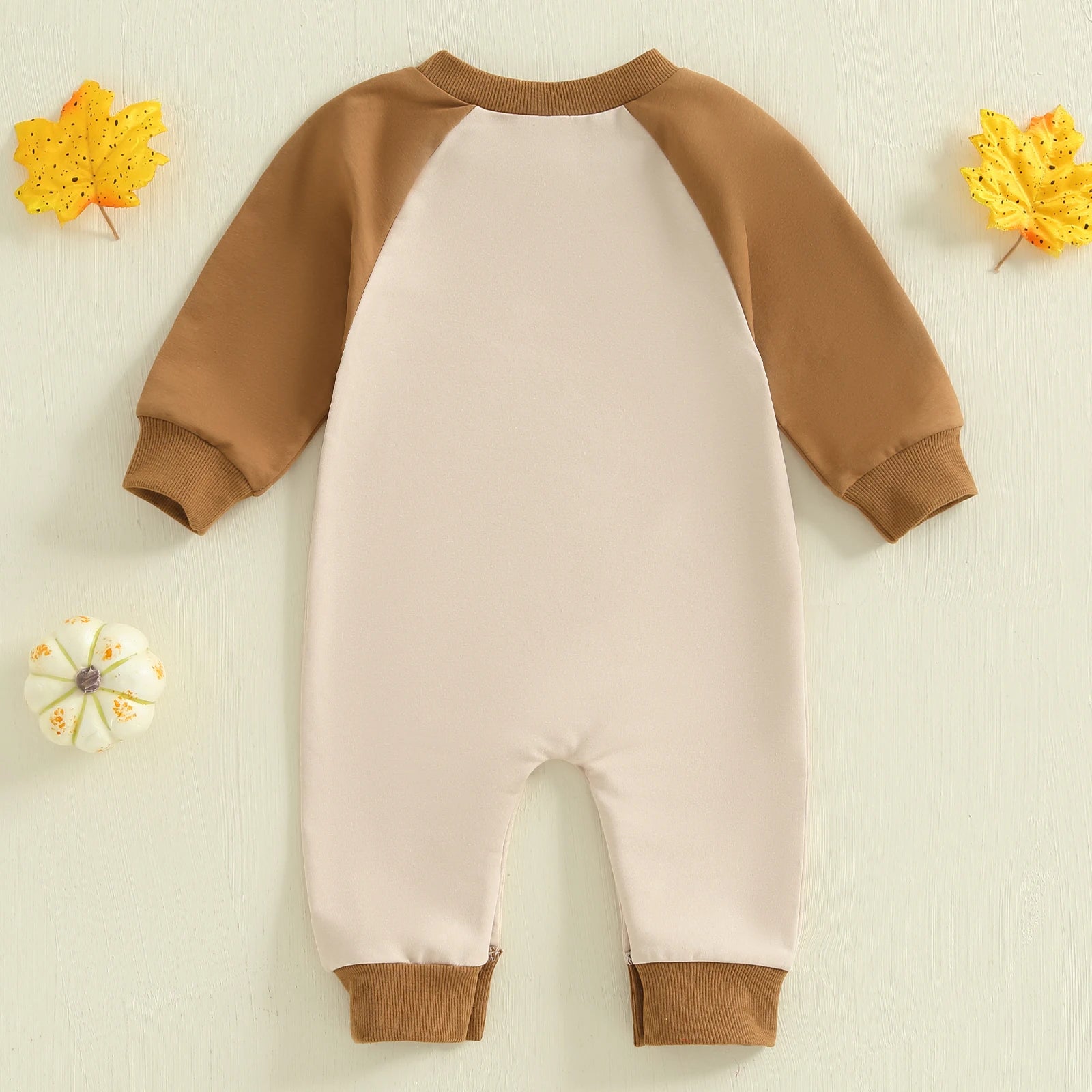 BABY'S FIRST THANKSGIVING Turkey Jumpsuit