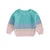 PASTEL Color Block Knitted Sweater