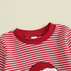 GINGERBREAD MAN Striped Jumpsuit