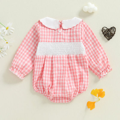 MAMA'S/DADDY'S Girl Collar Romper