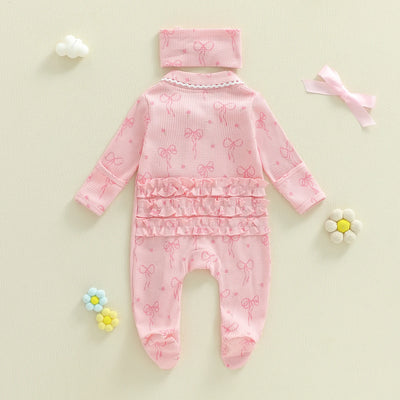 BOWTIES Ruffle Jumpsuit