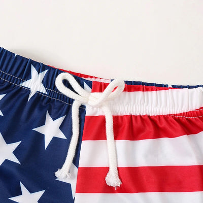 USA FLAG Swim Shorts