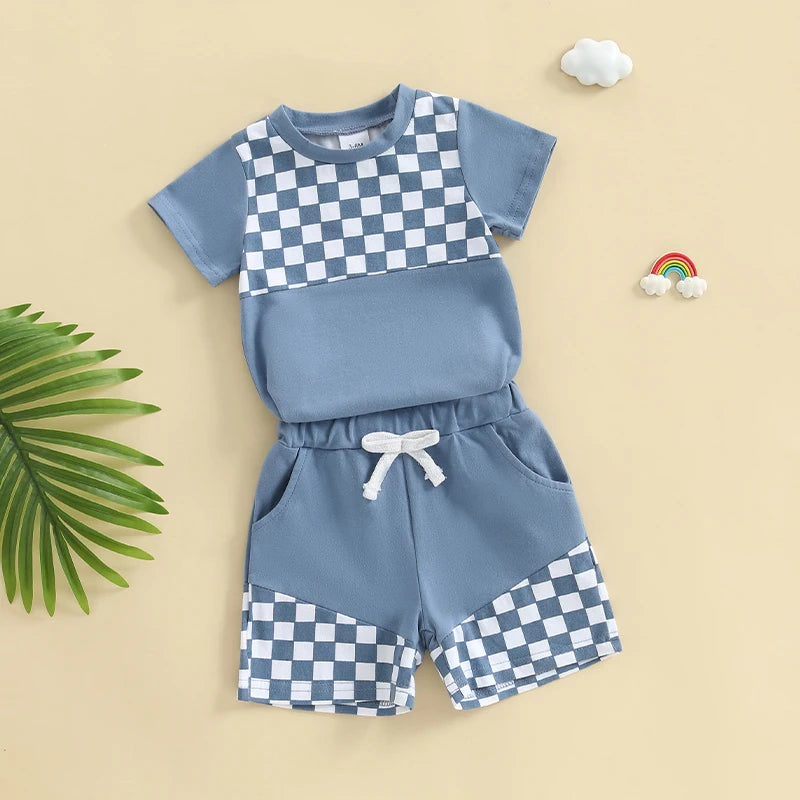 LIAM Checkered Outfit