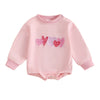 SWEETHEART Pink Long-Sleeve Onesie