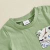 DINOSAURS Pocket Summer Outfit
