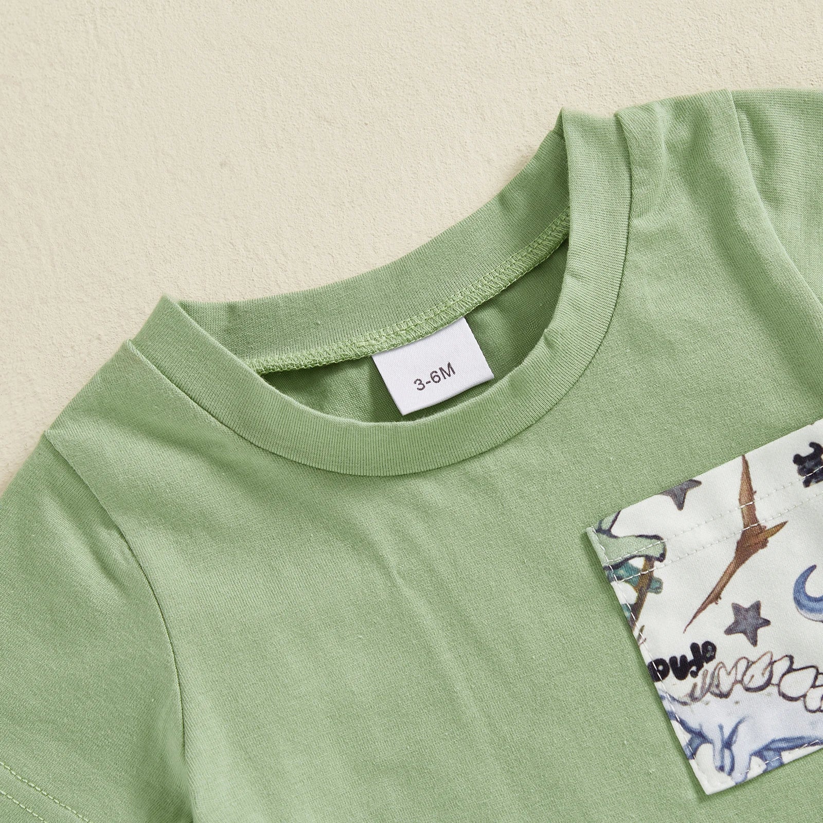 DINOSAURS Pocket Summer Outfit