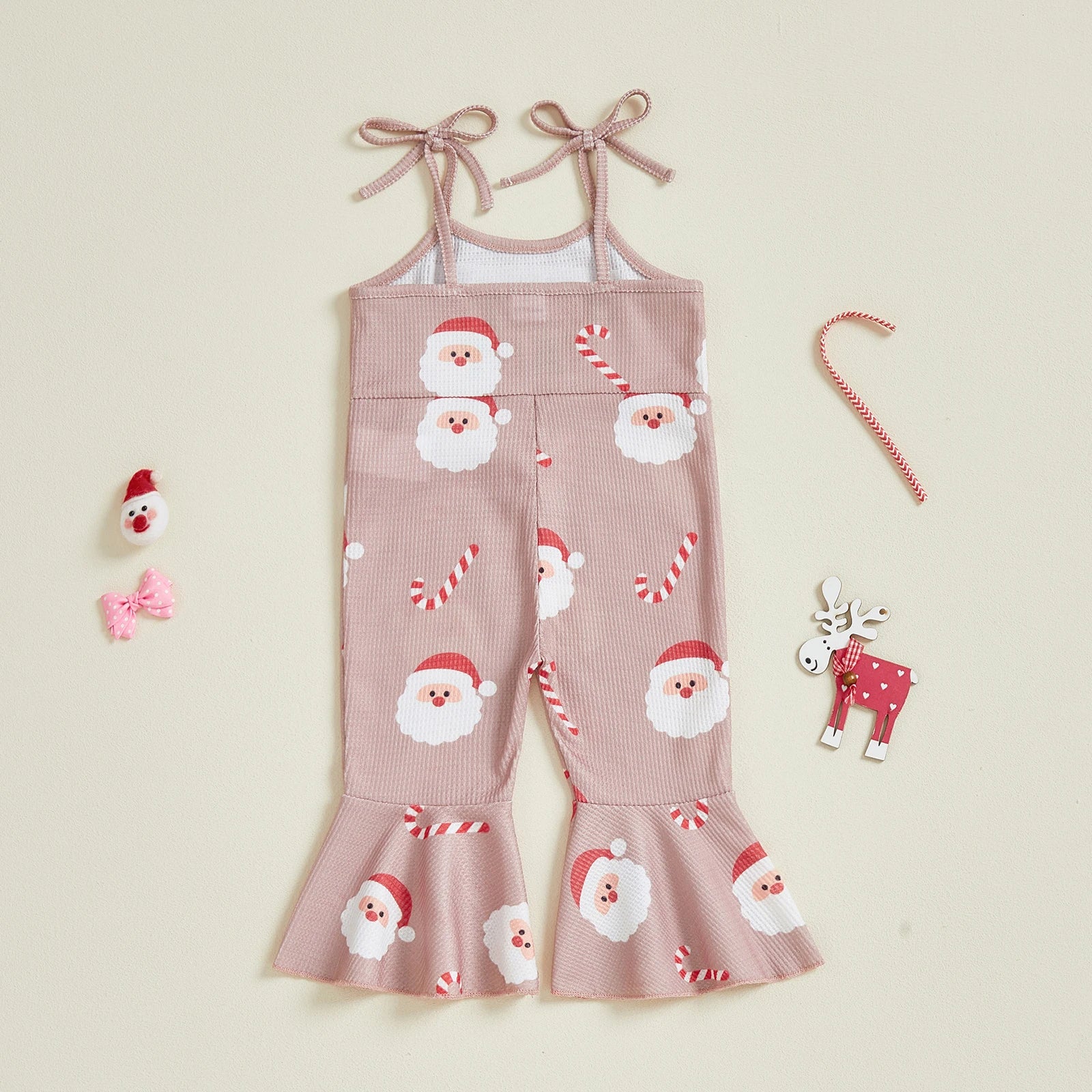 SANTA BABY Bellbottom Pull-on Jumpsuit