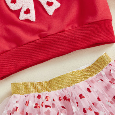 XOXO Heart Tutu Outfit