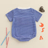 USA FLAG Striped T-Shirt Onesie