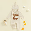 LITTLE BRO Waffle Knit Jumpsuit