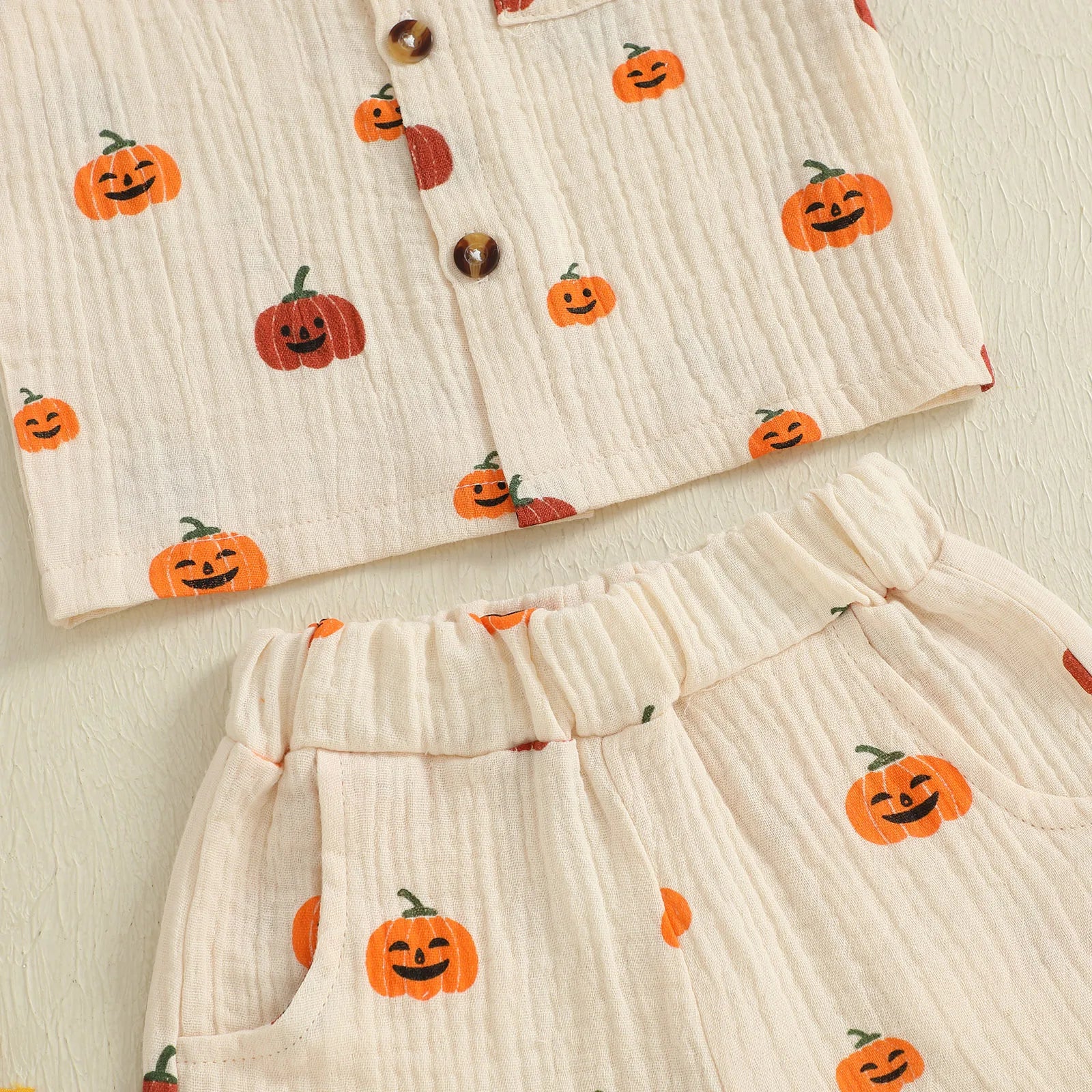 PUMPKIN Muslin Pyjamas